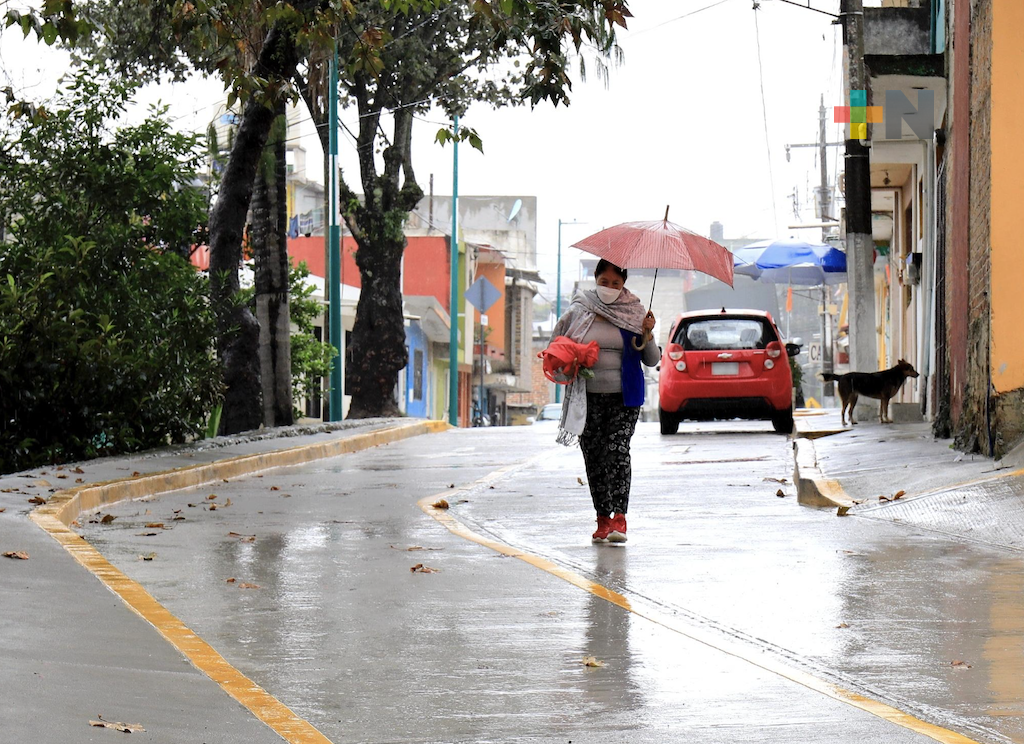 En la entidad persisten lloviznas y lluvias aisladas, viento del norte en la costa